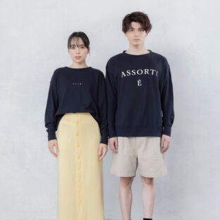 メンズカレッジプリントP/O レディースロゴ入りP/O(ペア)