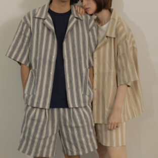 フレンチリネンセットアップ（メンズ）