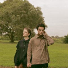 【新作】オープンショルダーウールシャツ