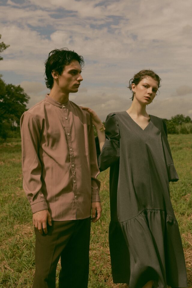 ペアルックワンピ