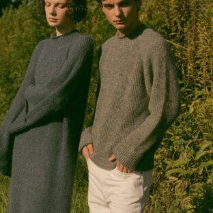 リラックスキッドモヘアトップス（メンズ）