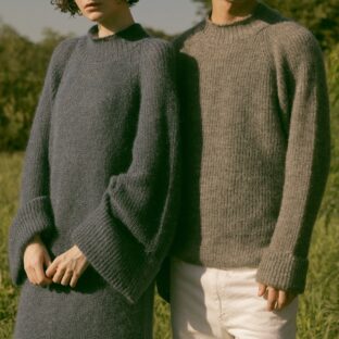 リラックスキッドモヘアトップス/リラックスキッドモヘアワンピース（ペア）